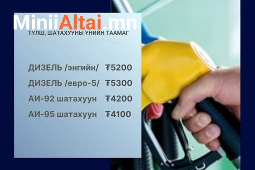 Монгол Улсад түлш, шатахууны үнийн өсөлтийг дараах байдлаар урьдчилан тооцоолжээ