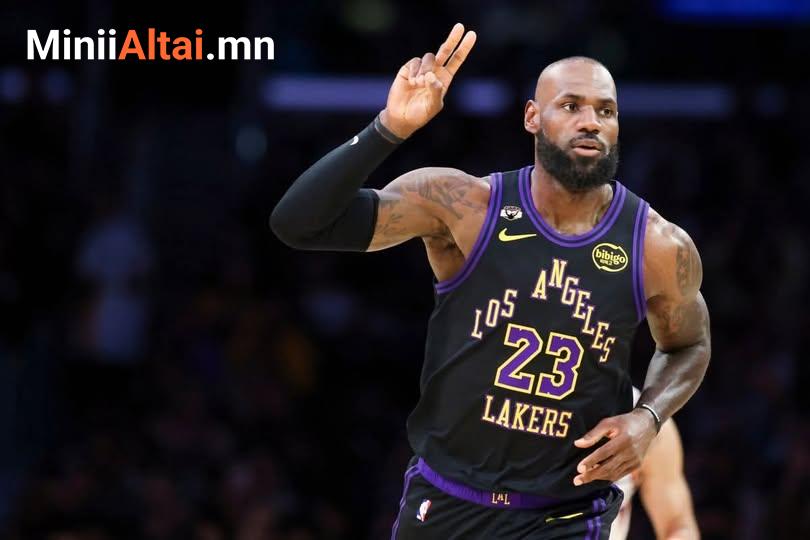 Л.Жэймс NBA лигийн хамгийн их үзэлттэй тоглогчоор тодорчээ