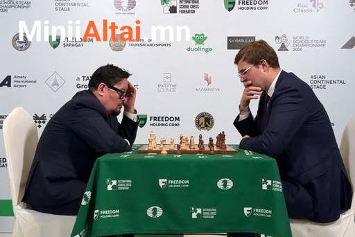 Монголын шатрын холбооны Ерөнхийлөгч Г.Занданшатар Казахстаны тэргүүн тэрбумтан Тимур Турловйн урилгаар түүнтэй халз тоглож хожлыг авчээ