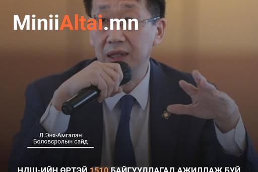 Боловсролын сайд Л.ЭНХ-АМГАЛАН: НДШ-ийн өртэй 1510 байгууллагад ажиллаж буй 44.6 мянган багш, ажилтанд учирсан санхүүгийн болон нийгмийн эрсдэл арилж байна.